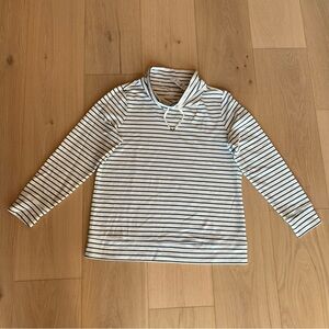 L.L. Bean Ultrasoft Striped Long Sleeved Pullover Sweatshirt